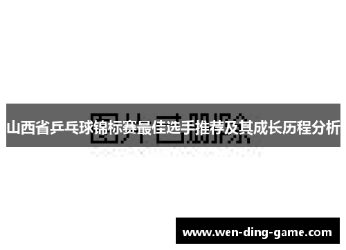 山西省乒乓球锦标赛最佳选手推荐及其成长历程分析